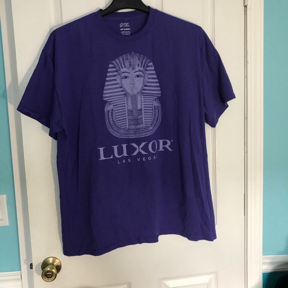 NWOT Las Vegas purple t shirt size adult 2xlg